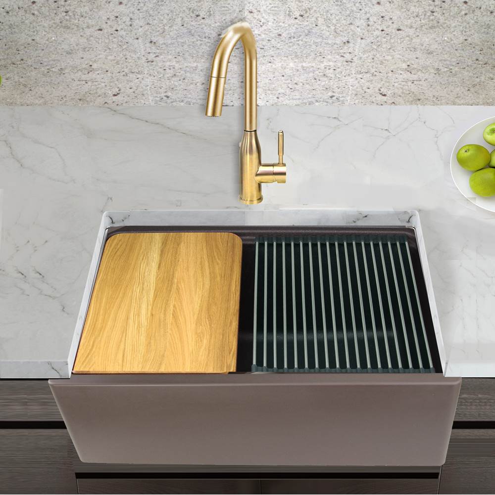 30''X20'' GRANITE COMPOSITE APRON FARMHOUSE SINK