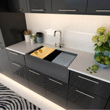 33''X20'' GRANITE COMPOSITE APRON FARMHOUSE SINK