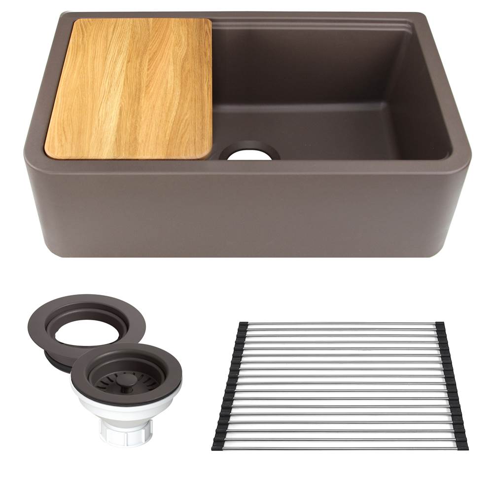33''X20'' GRANITE COMPOSITE APRON FARMHOUSE SINK
