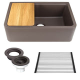 33''X20'' GRANITE COMPOSITE APRON FARMHOUSE SINK