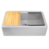 33''X20'' GRANITE COMPOSITE APRON FARMHOUSE SINK