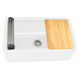 33''X20'' GRANITE COMPOSITE APRON FARMHOUSE SINK
