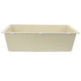 33-inch Undermount Granite Composite Sink in Black