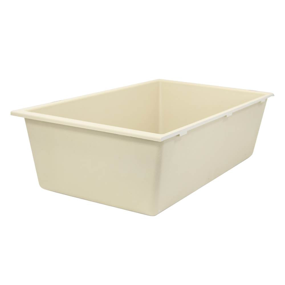 33-inch Undermount Granite Composite Sink in Black