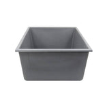 33-inch Undermount Granite Composite Sink in Black