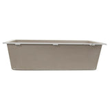 33-inch Undermount Granite Composite Sink in Black