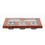 Nantucket Sinks - Prep Station 5 Piece Condiment Server - Natural