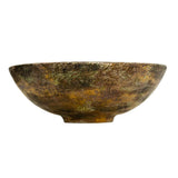 Drake Fireclay Hand-decorated Vanity Sink - Matte Black