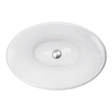 Nantucket Sinks - Tortola Italian Fireclay Vanity Sink - Glazed White