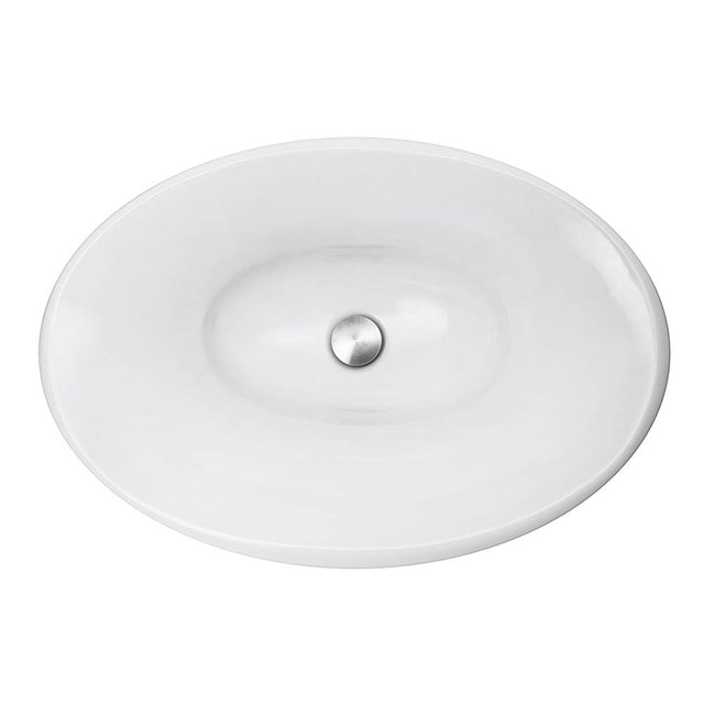 Nantucket Sinks - Tortola Italian Fireclay Vanity Sink - Glazed White