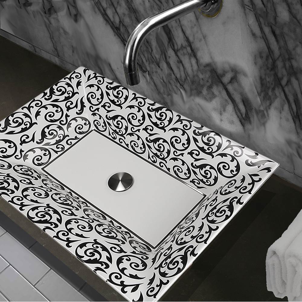 La Maddalena Italian Fireclay Vanity Sink