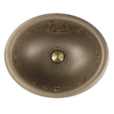 Nantucket Sinks - St. Louis Italian Fireclay Vanity Sink - Glazed