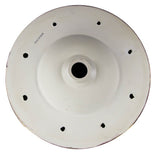 St. Bart Fireclay Hand-decorated Vanity Sink