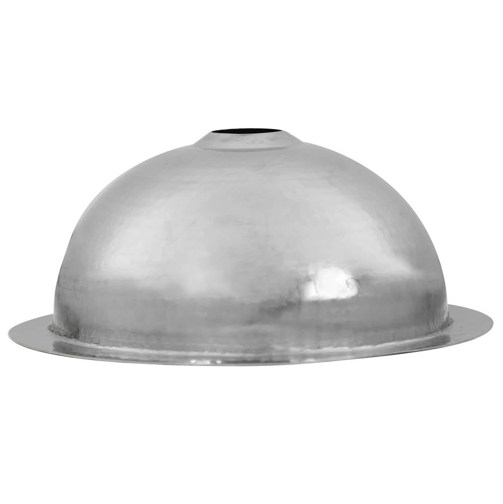 13 Inch Hand Hammered Stainless Steel Round Bar Sink