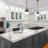 13 Inch Hand Hammered Stainless Steel Round Bar Sink