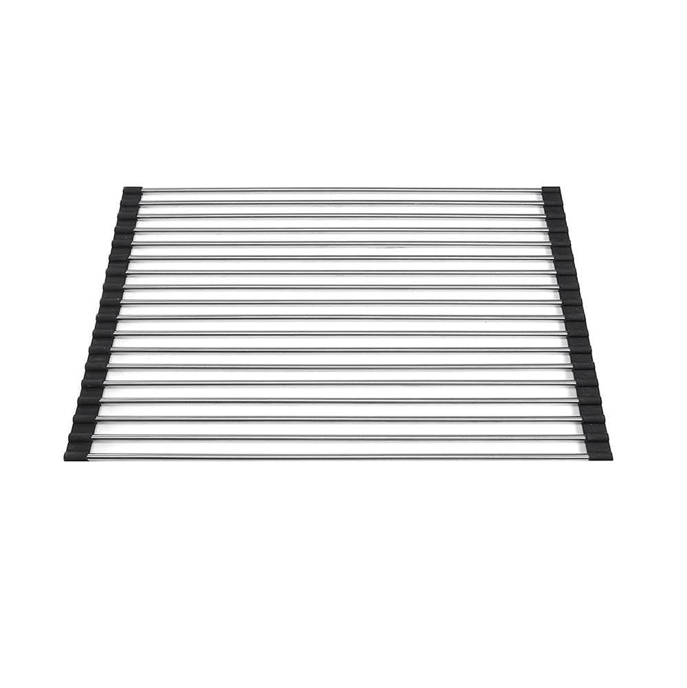 Nantucket Sinks - Stainless Steel Roll Up Kitchen Mat - - Glazed