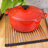 Stainless Steel Roll Up Kitchen Mat -