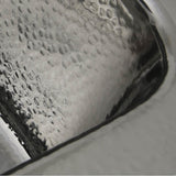 16.5 Inch Square Hammered Stainless Bar Sink