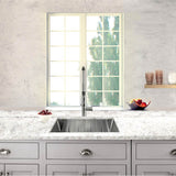 SR2318 - Pro Series Rectangle Single Bowl Undermount Small Radius Corners Stainless Steel Kitchen Sink