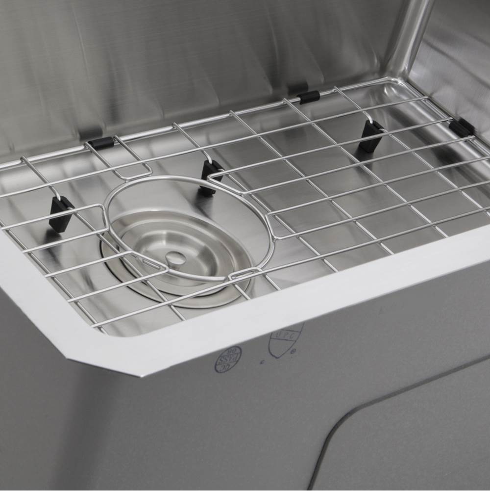 SR2818 - Pro Series Rectangle Single Bowl Undermount Small Radius Corners Stainless Steel Kitchen Sink, 16 Gauge