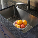Pro Series Rectangle Single Bowl Undermount Small Radius Corners Stainless Steel Kitchen Sink, 16 Gauge