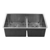 Pro Series Large Rectangle Single Bowl Undermount Small Radius Corners Stainless Steel Kitchen Sink