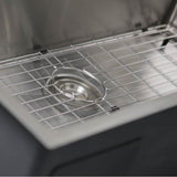 36 Inch Pro Series Oversized Large Rectangle Single Bowl Undermount Small Radius Corners Stainless Steel Kitchen Sink.