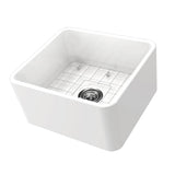 20 Inch Fireclay Farmhouse Kitchen Sink