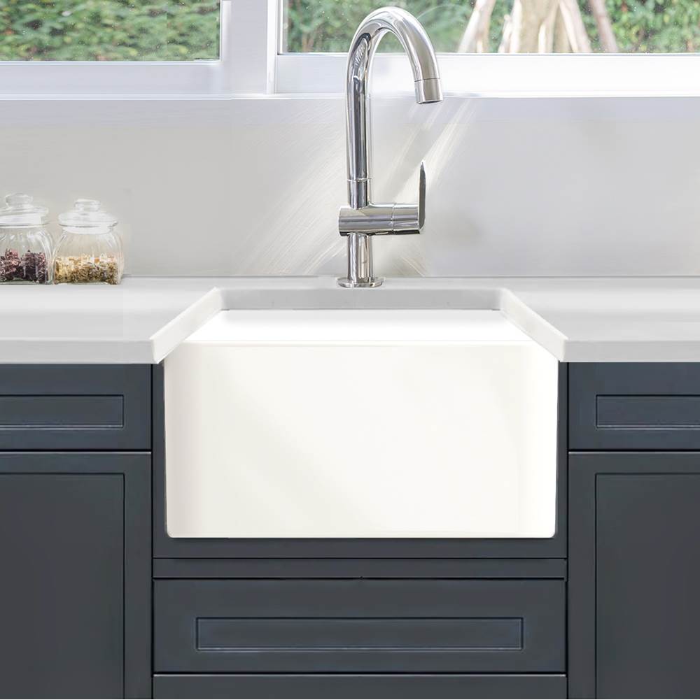 20 Inch Fireclay Farmhouse Kitchen Sink