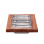 Nantucket Sinks - Prep Station 3 Piece Rectangular Condiment Server - Natural