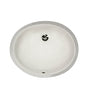 Nantucket Sinks - 13 Inch X 10 Inch Undermount Ceramic Sink In Bisque - Glazed Bisque
