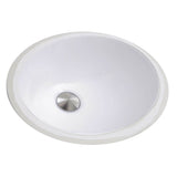 13 Inch X 10 Inch Undermount Ceramic Sink In Bisque