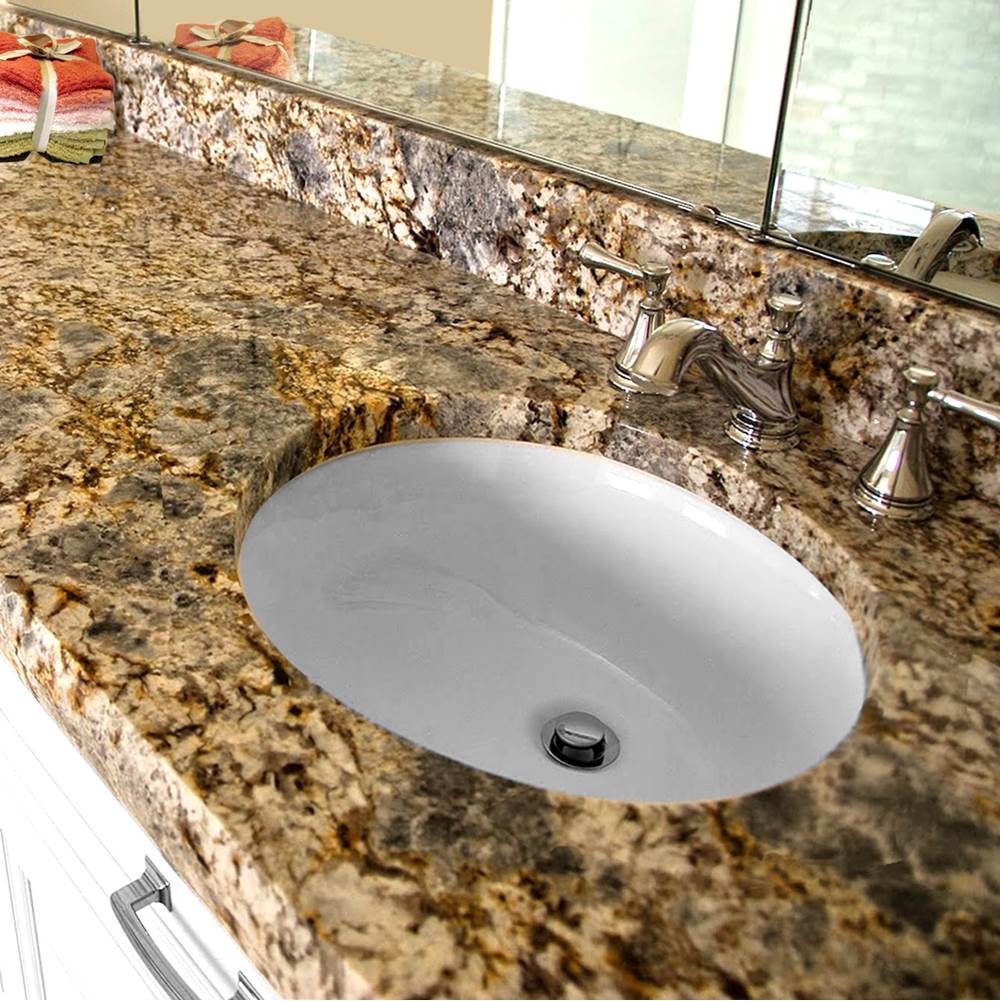 13 Inch X 10 Inch Undermount Ceramic Sink In Bisque