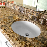 13 Inch X 10 Inch Undermount Ceramic Sink In Bisque
