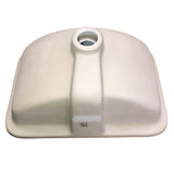 Undermount Ceramic Sink In White