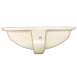 Undermount Ceramic Sink In White