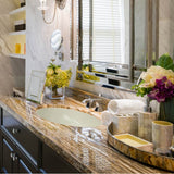 15 Inch X 12 Inch Undermount Ceramic Sink In Bisque