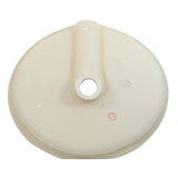 Flat Bottom Oval Undermount Sink - White - 17'x 14' - Bowl depth 4.5'