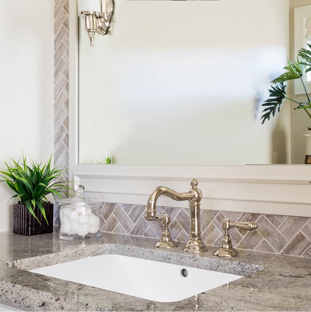 23.5 Inch Rectangular Undermount Ceramic Vanity Sink in White