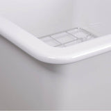 18-Inch Undermount Fireclay Kitchen Sink Finished In Matte Black