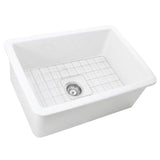 27-Inch Undermount Fireclay Kitchen Sink