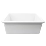 27-Inch Undermount Fireclay Kitchen Sink