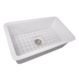 32-Inch Undermount Fireclay Kitchen Sink