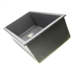 34-Inch Undermount Fireclay Kitchen Sink