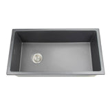34-Inch Undermount Fireclay Kitchen Sink