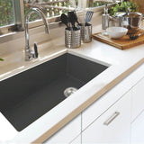 34-Inch Undermount Fireclay Kitchen Sink