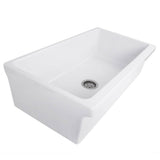 36-Inch Decorative Apron Farmhouse Fireclay Sink