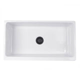 36-Inch Decorative Apron Farmhouse Fireclay Sink