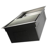 32 Inch Pro Series Large Prep Station Single Bowl Undermount Stainless Steel Kitchen Sink, with Included Rolling Mat, Grid, Colander, and Drain.
