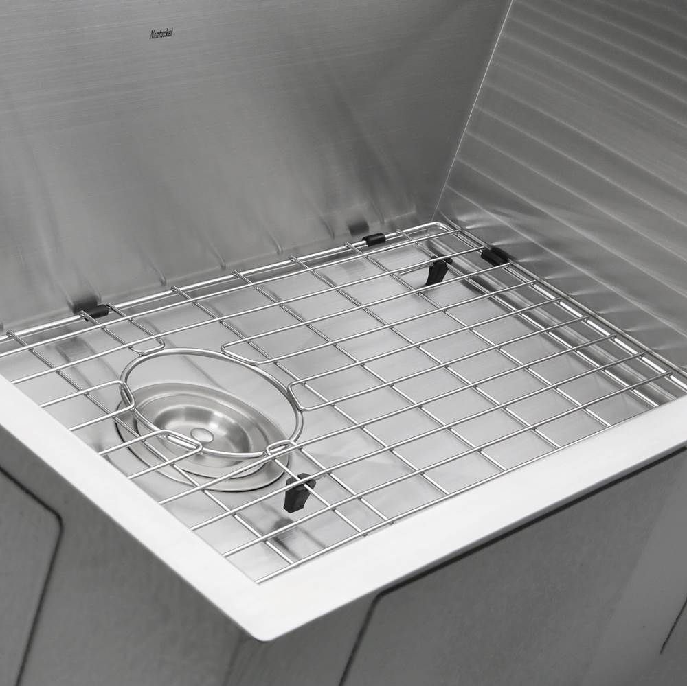 32 Inch Pro Series Large Rectangle Single Bowl Undermount Zero Radius Stainless Steel Kitchen Sink